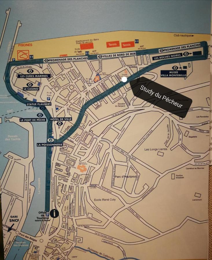 Study Du Pecheur Διαμέρισμα Trouville-sur-Mer Εξωτερικό φωτογραφία